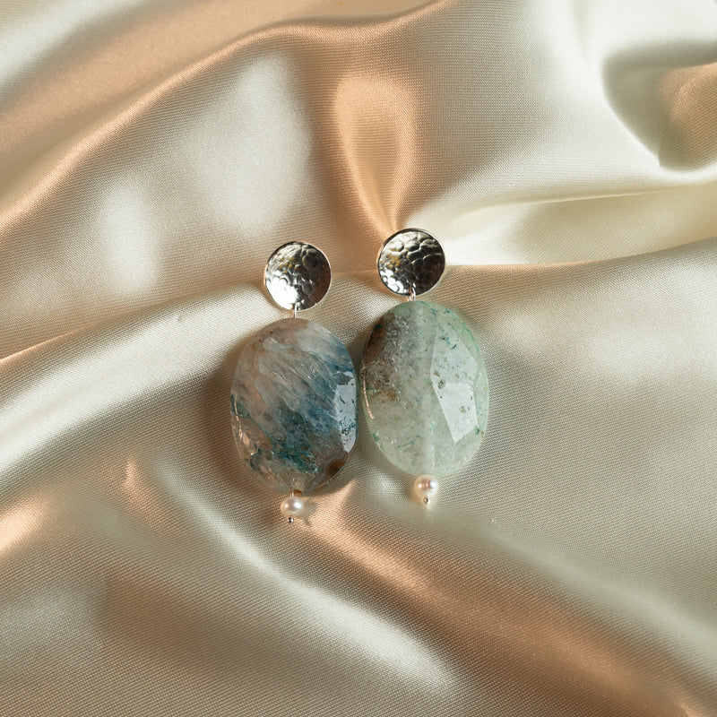 agate earrings