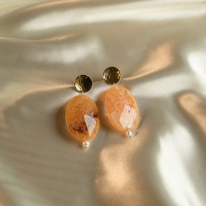 gold plated earrings